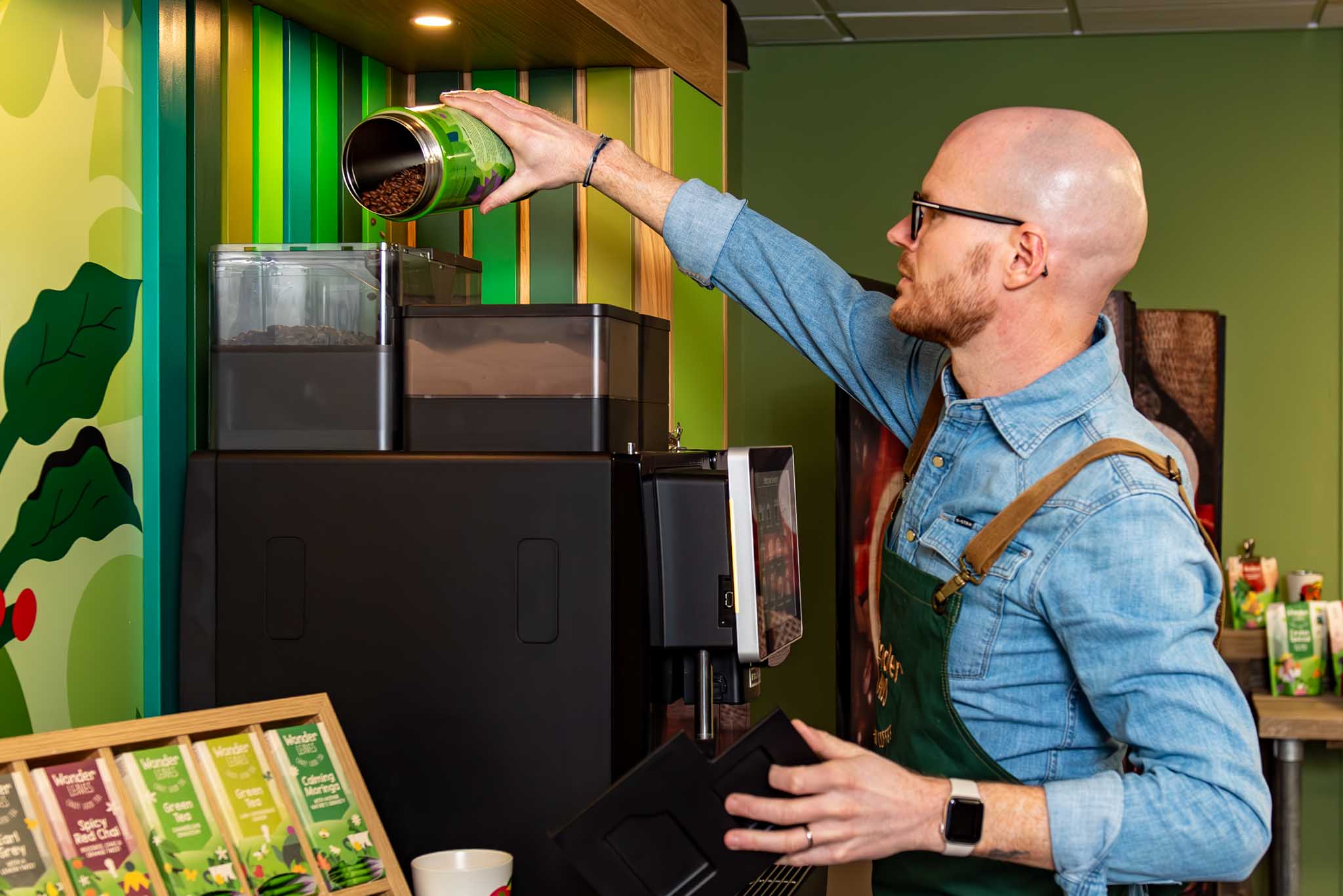 De koffiedeskundigheid van Van Zelst heeft meerwaarde