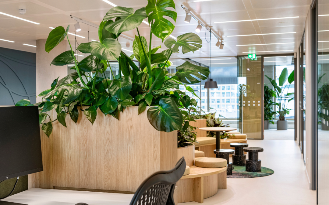 Medewerkers functioneren beter in een biophilische omgeving