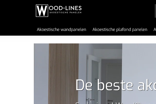 Akoestische wandpanelen voor zakelijke toepassingen.