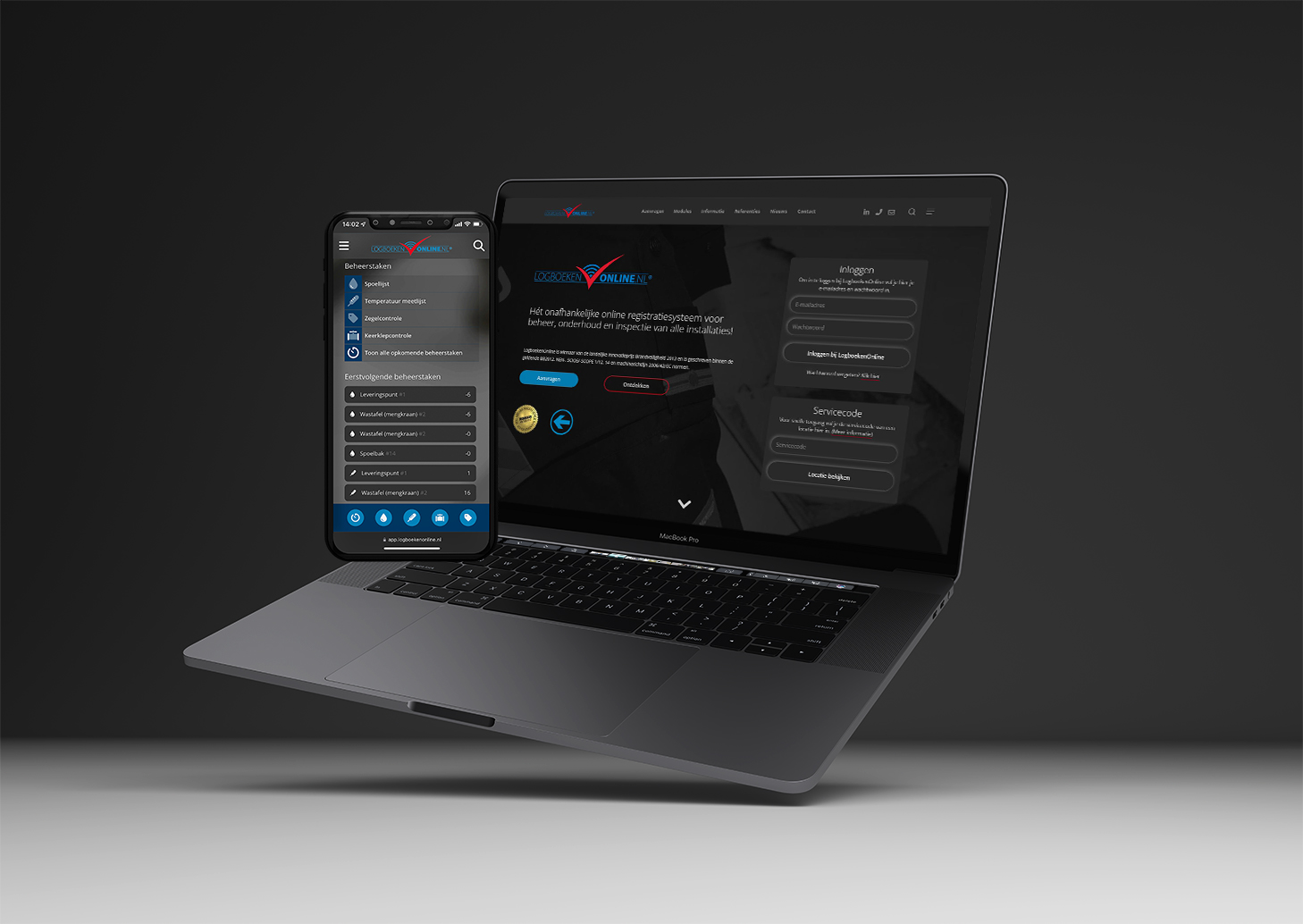 Preventieve bestrijding van legionella met module