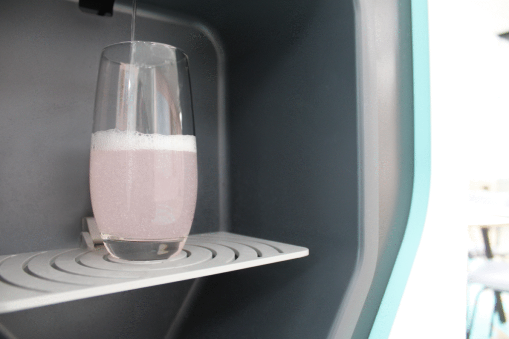 iTapToo, deskundig in water met een smaakje