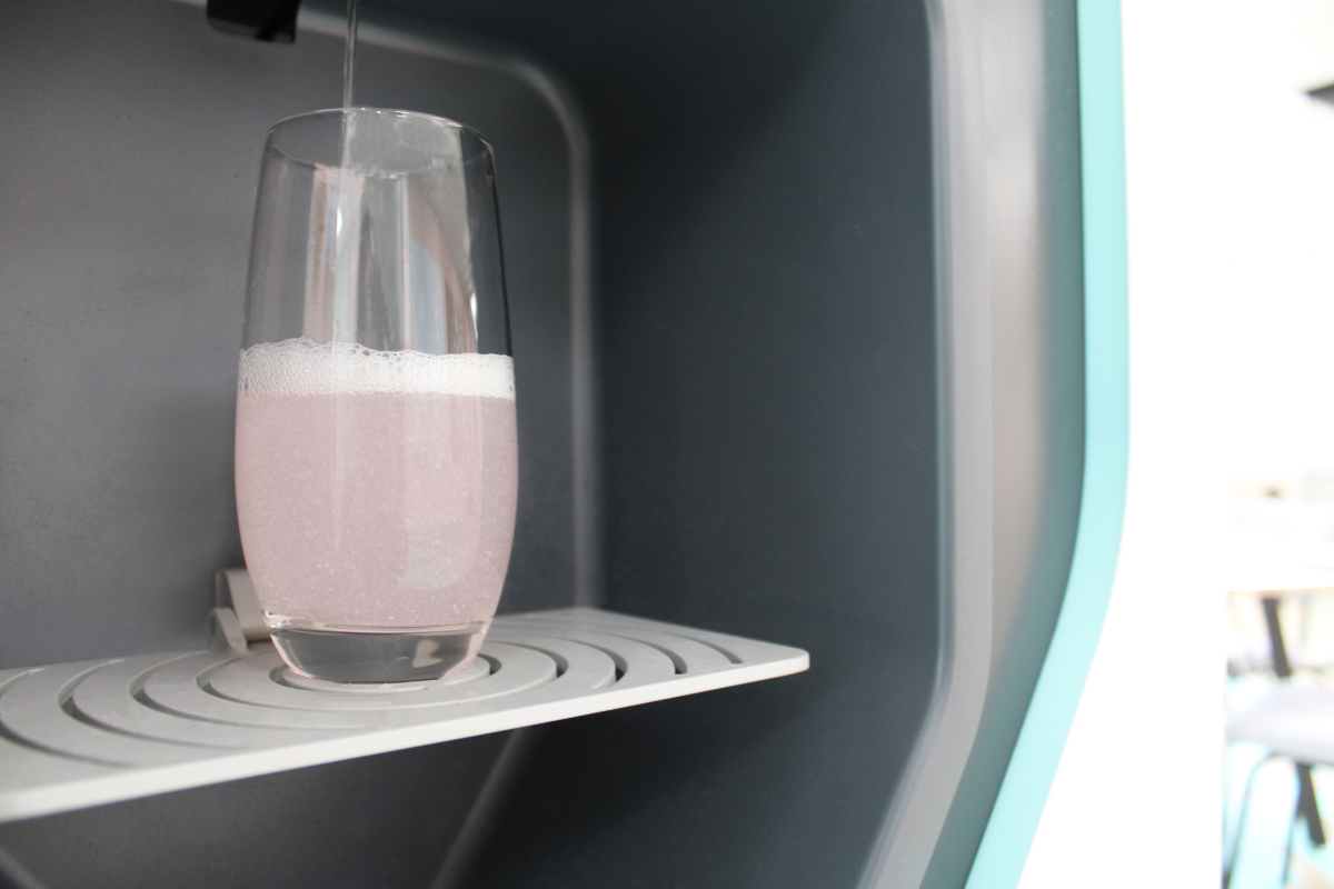 iTapToo, deskundig in water met een smaakje