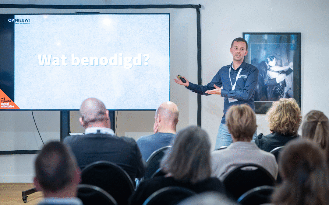 Opnieuw!, deskundig in circulaire kantoorinrichting