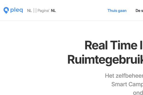 Real-time inzicht in ruimtegebruik op de campus