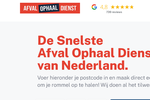 Duurzaam en efficiënt afval ophalen en recyclen