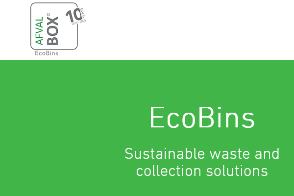 Milieuvriendelijke kartonnen afvalbakken