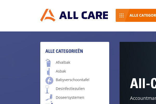 Hygiëneartikelen voor sanitaire ruimtes