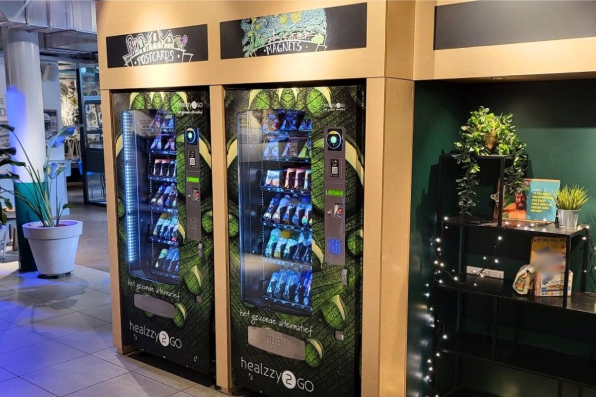 Verkoopautomaten voor gezondere snacks