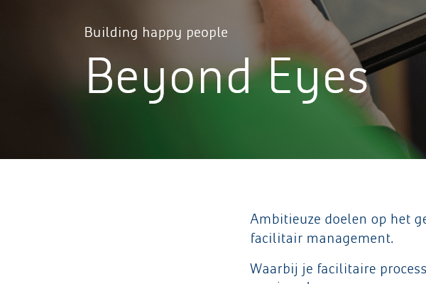 Slimmer maken en verduurzamen van facilitaire processen