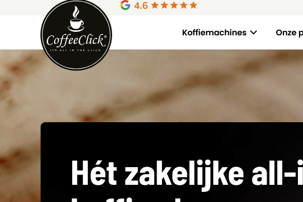 Het zakelijke all-in koffieabonnement