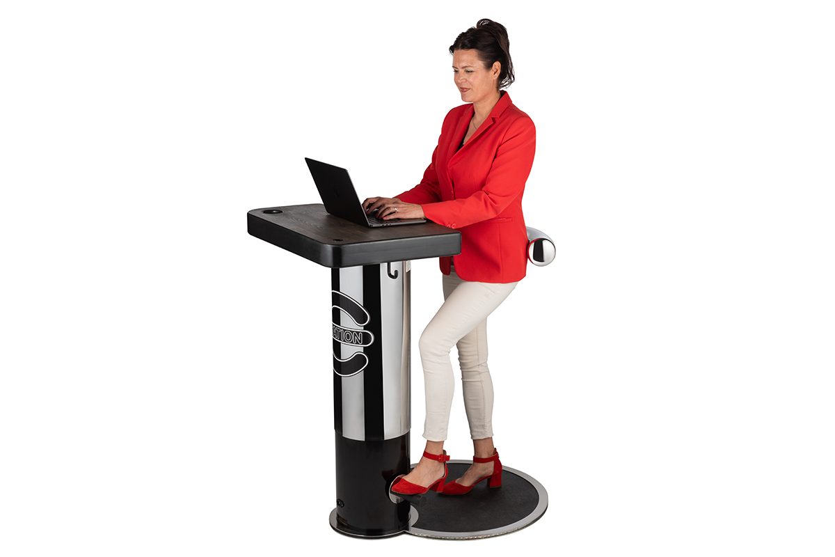 Flexibel werkmeubel ter optimalisatie van de werkplek