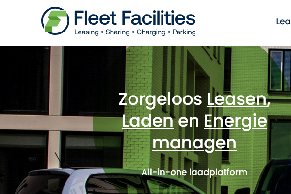 Leasen, laden, parkeren en energie regelen