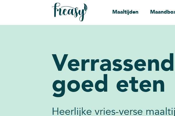 Verse maaltijden die voedzaam en gezond zijn