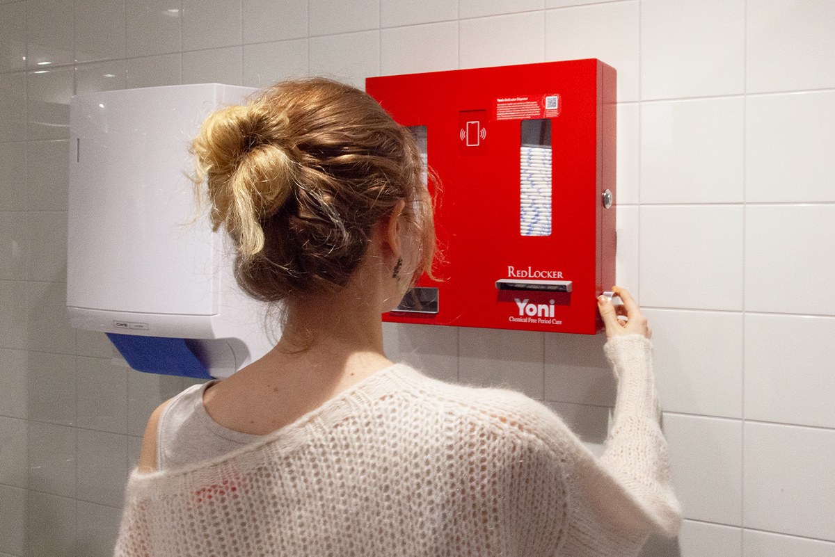 Menstruatieproducten voor bedrijf, kantoor en school