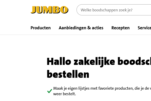 Gemakkelijk zakelijke boodschappen doen