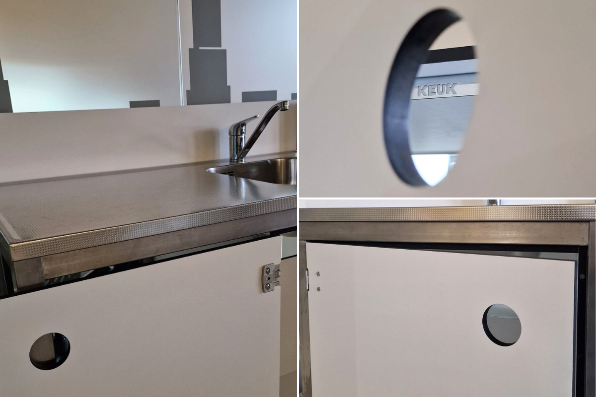 De onverwoestbare instellingskeuken