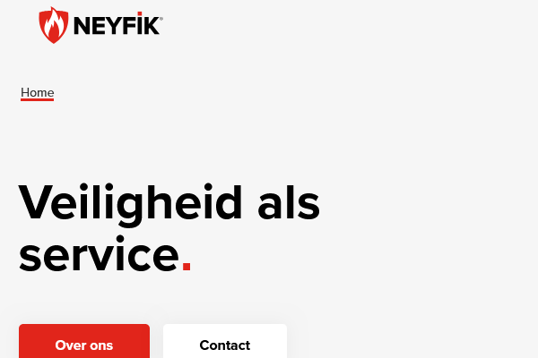 Brandveiligheid staat voorop