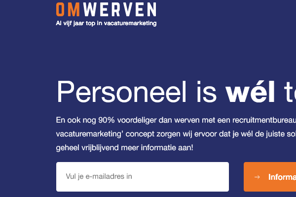Personeelswerving met behulp van scan