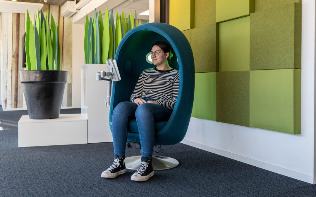 Ontfocusruimte voor de kantooromgeving