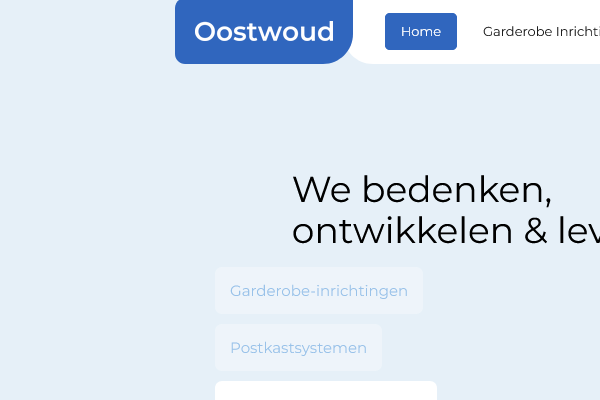 Postkasten en garderobe voor iedere ruimte