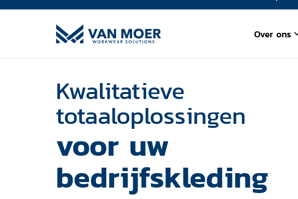 Totaaloplossingen voor bedrijfskleding