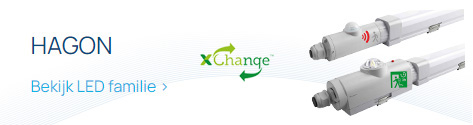 XChange™ concept ingezet voor verlichtingsarmaturen