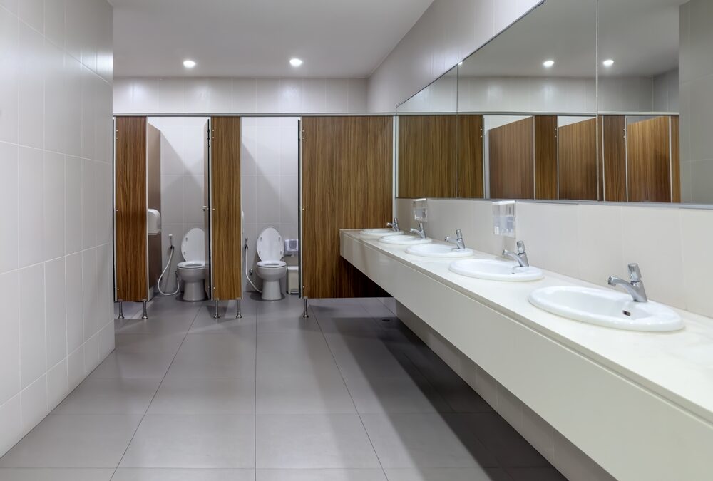 Waterbesparing in sanitaire bedrijfsruimtes