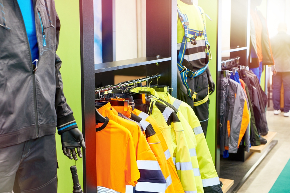 Workwear,Jackets,In,Construction,Store