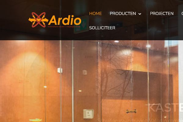 Ontzorging in deuropeners en toegangscontrolesystemen.