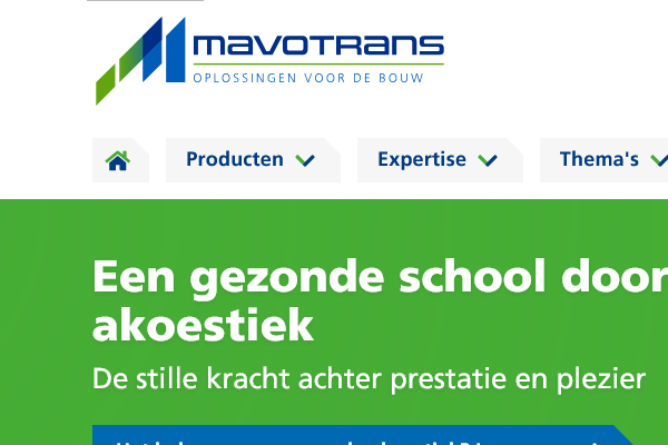 Partner in akoestische oplossingen