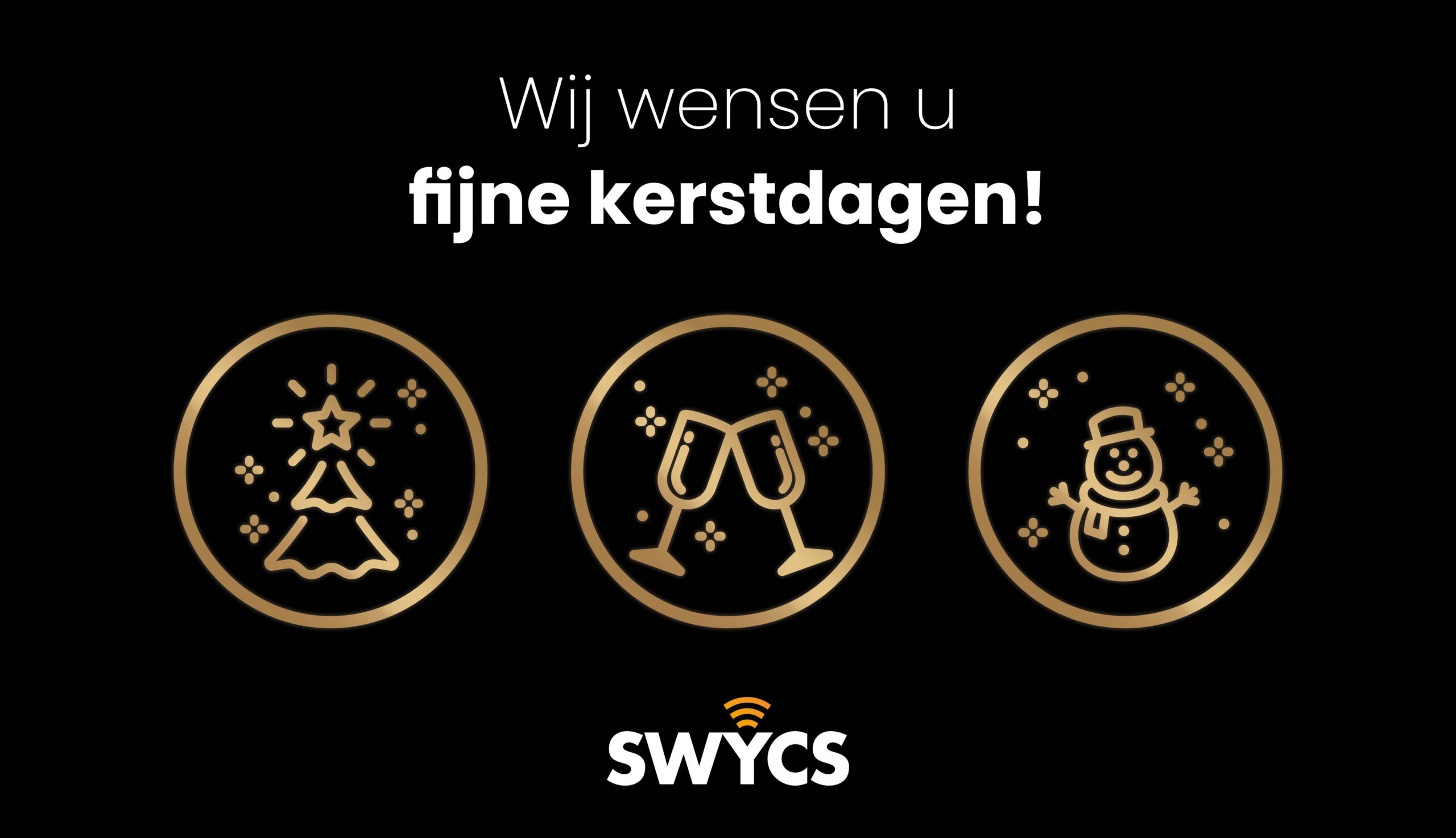 SWYCS IoT-oplossingen, wenst u fijne feestdagen!