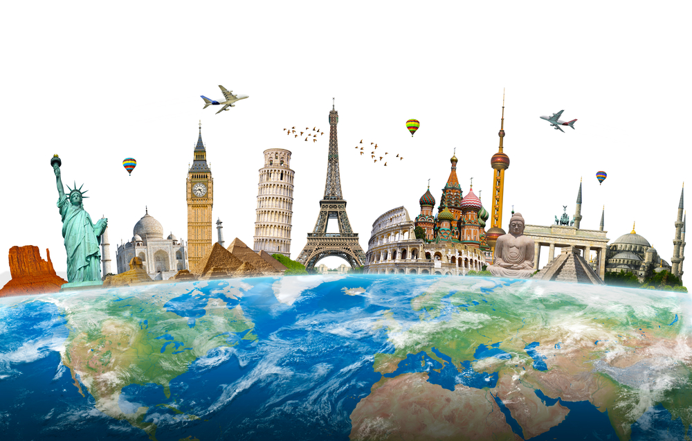 Vakantiegroeten van waar ook ter wereld