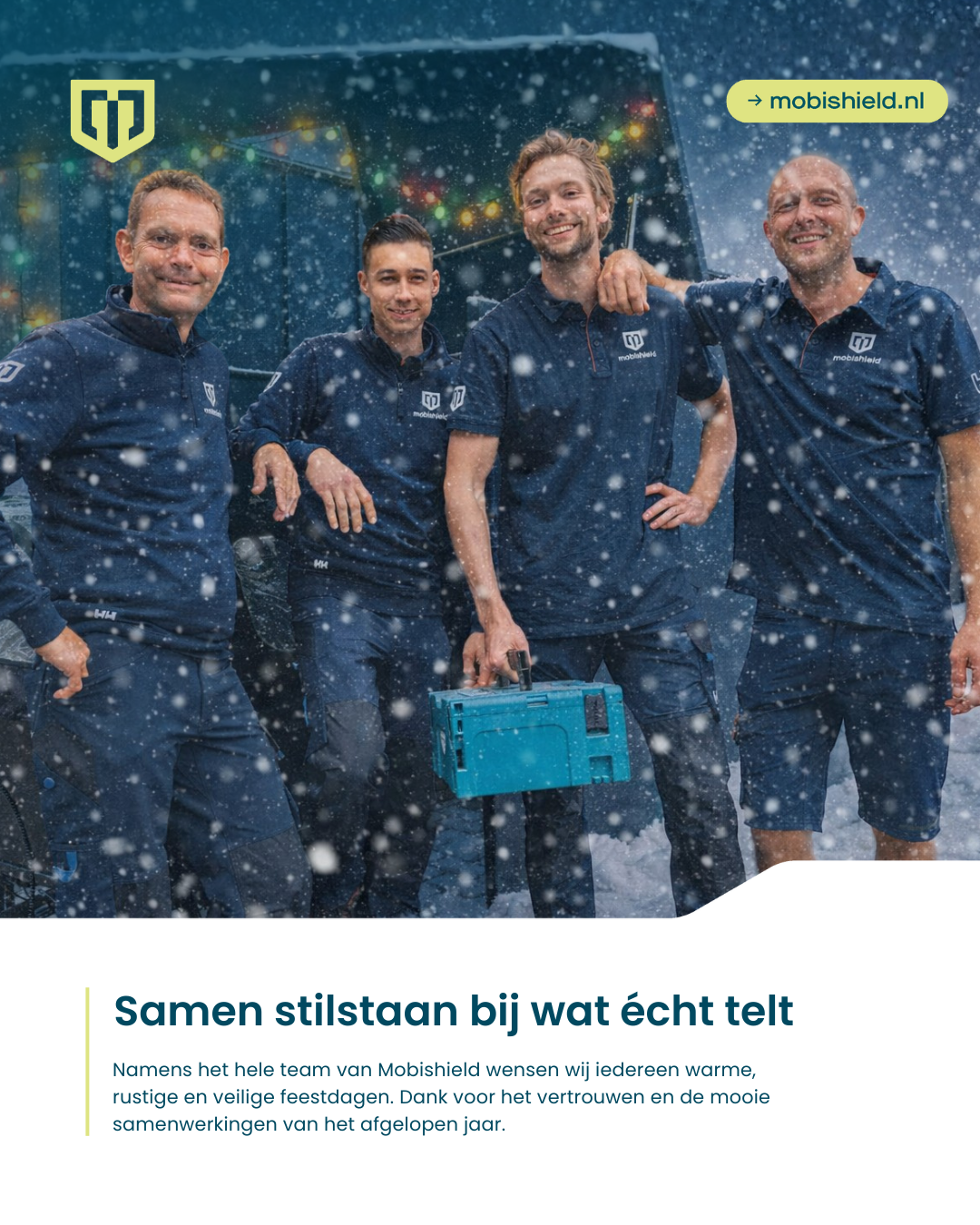 Samen stilstaan bij wat écht telt