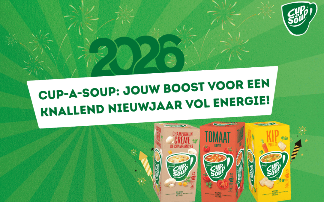 Cup-a-Soup boost jouw 2026!