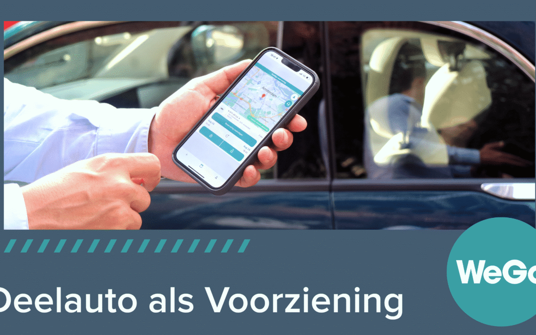 Deelauto’s als standaardvoorziening