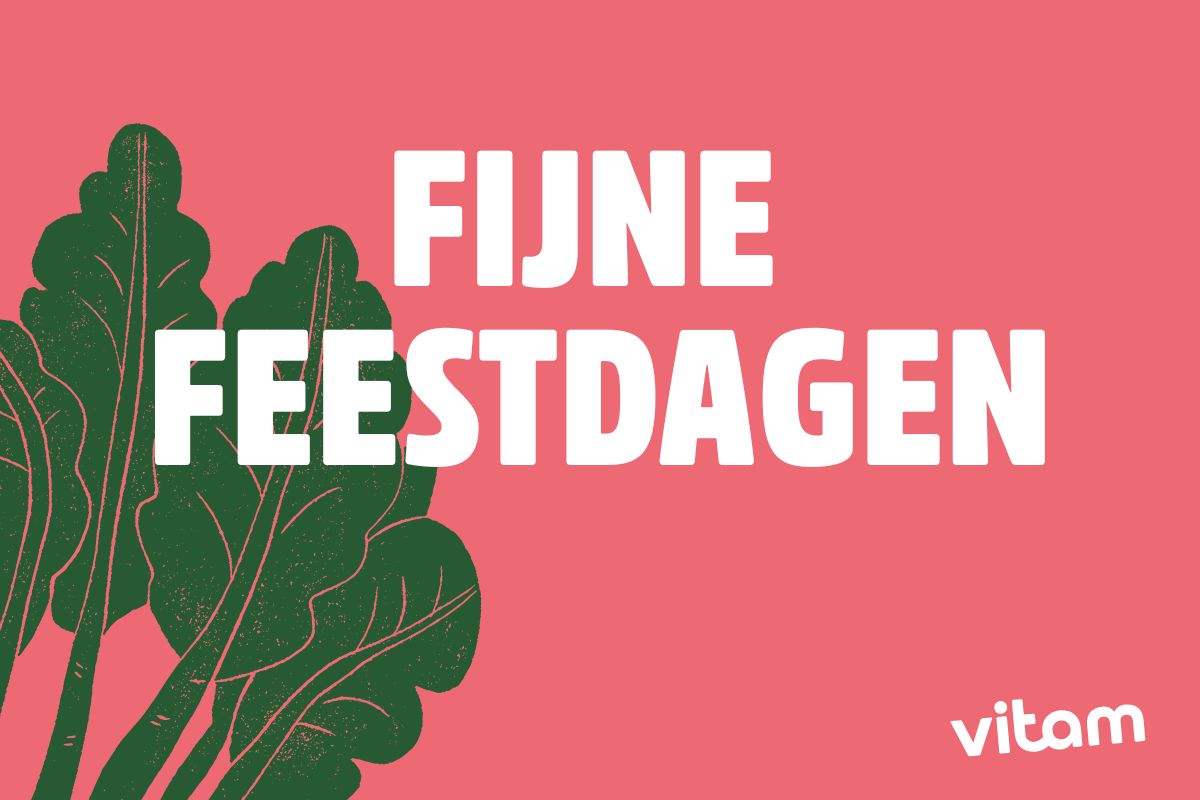 Vitam wenst je fijne, smaakvolle feestdagen!