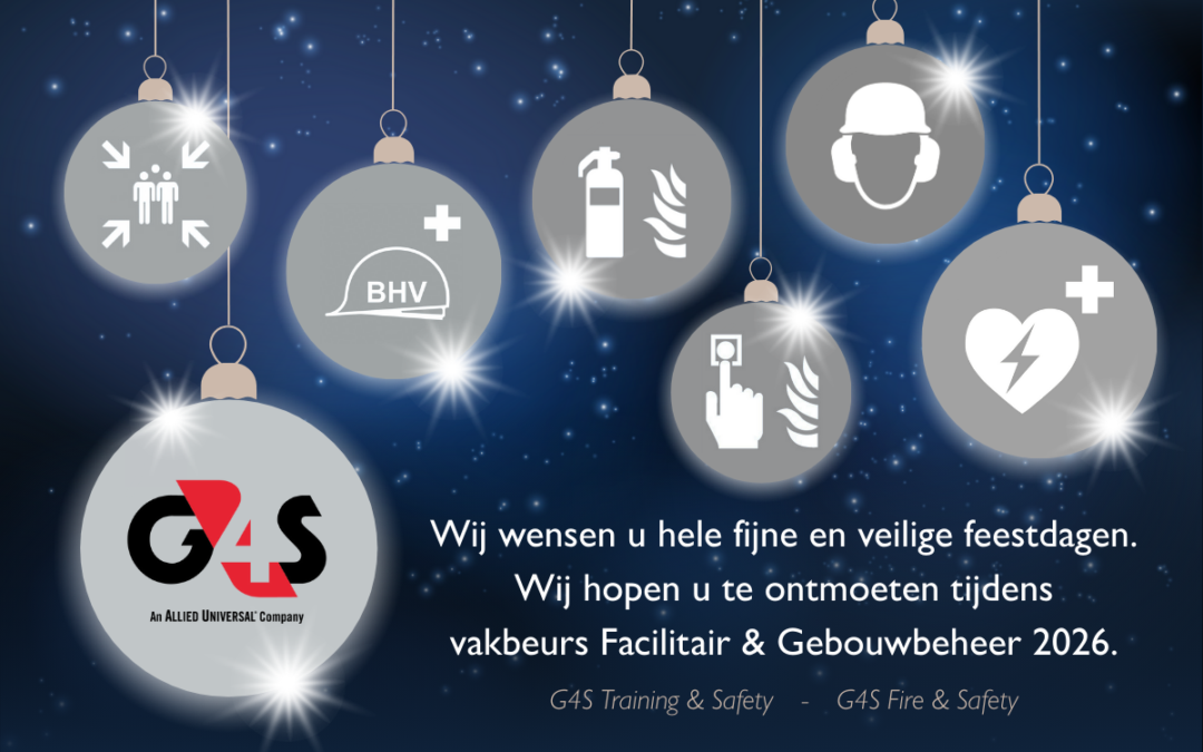 G4S wenst u hele fijne en veilige feestdagen
