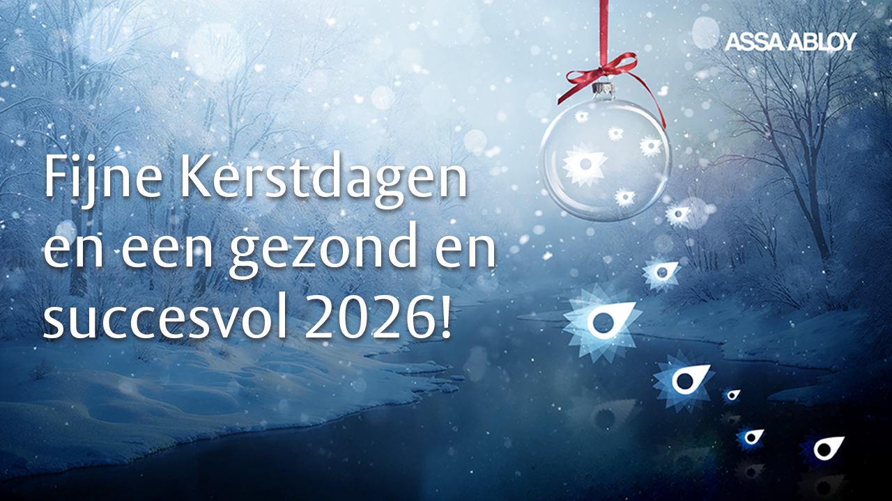 ASSA ABLOY wenst u fijne Kerstdagen!