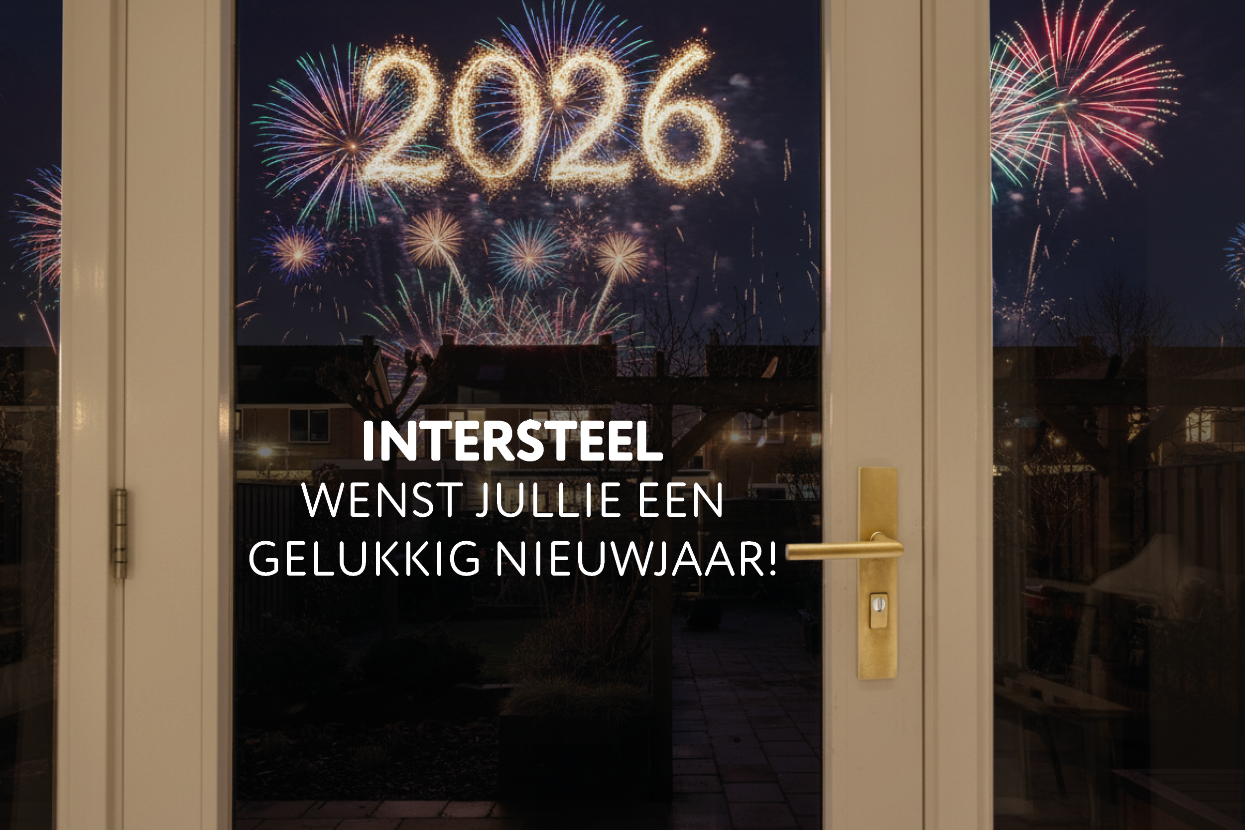 Intersteel wenst jullie een gelukkig nieuwjaar!