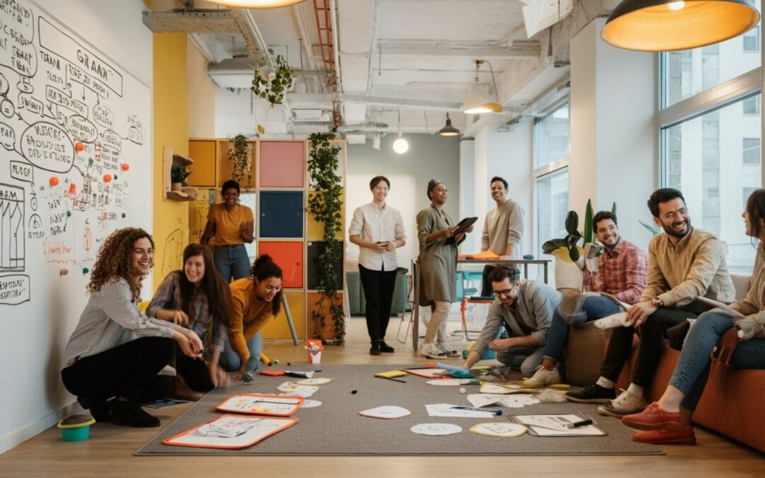 Spelen op het werk versterkt de samenwerking