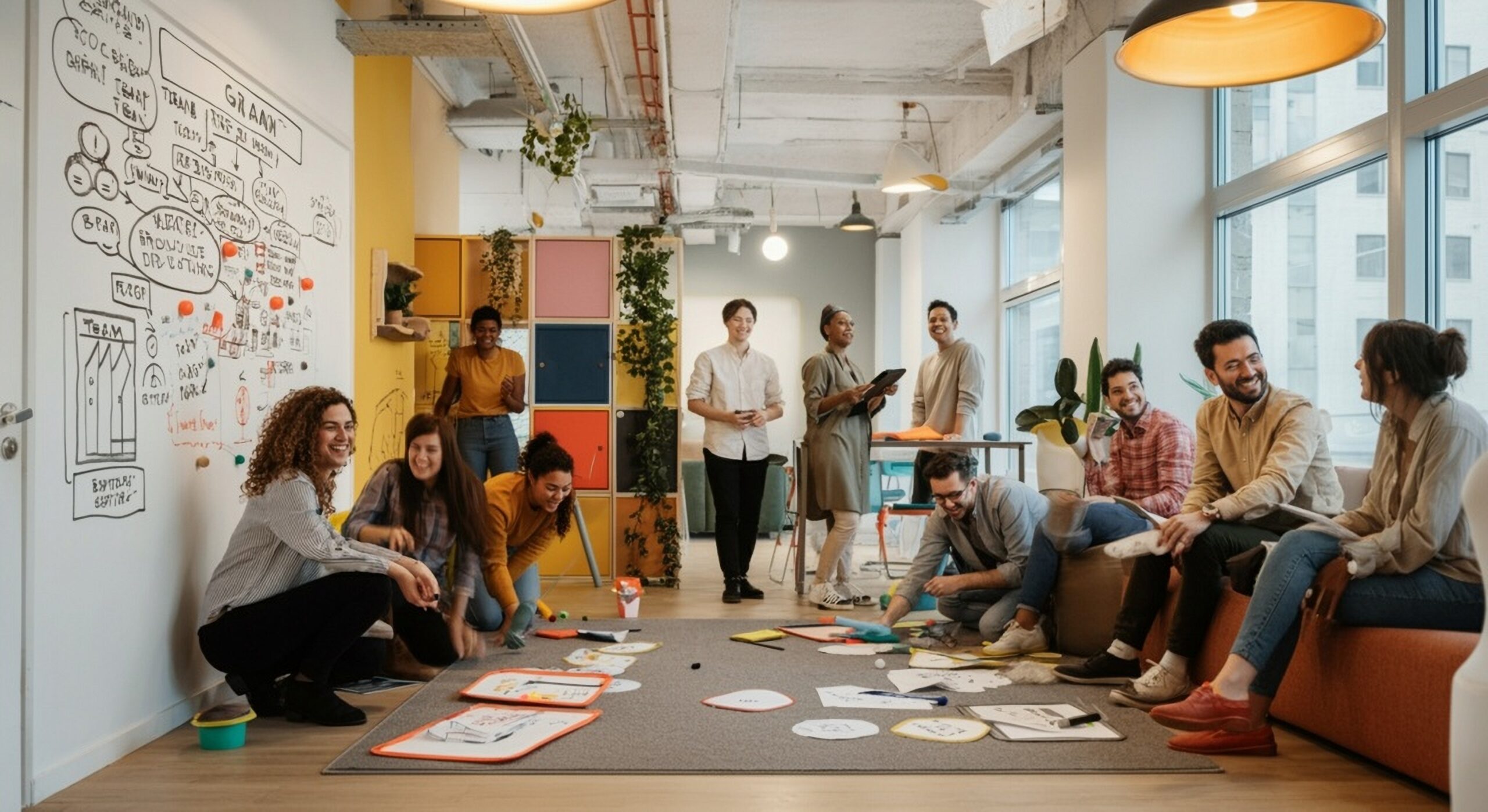 Spelen op het werk versterkt de samenwerking