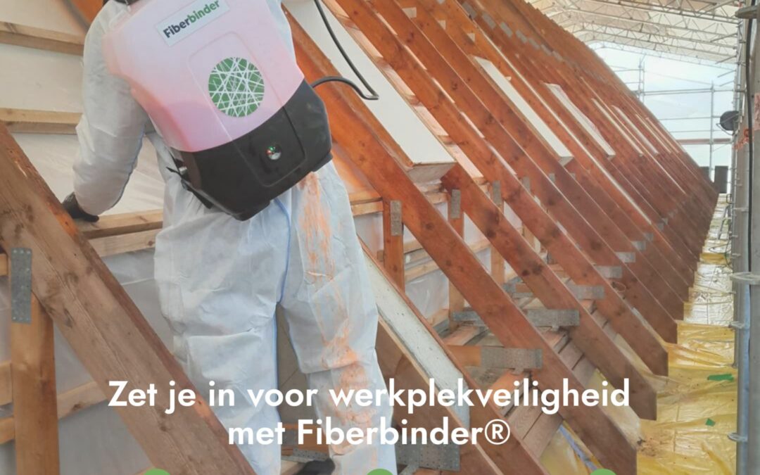 Bindmiddel voor asbest- en andere schadelijke vezels