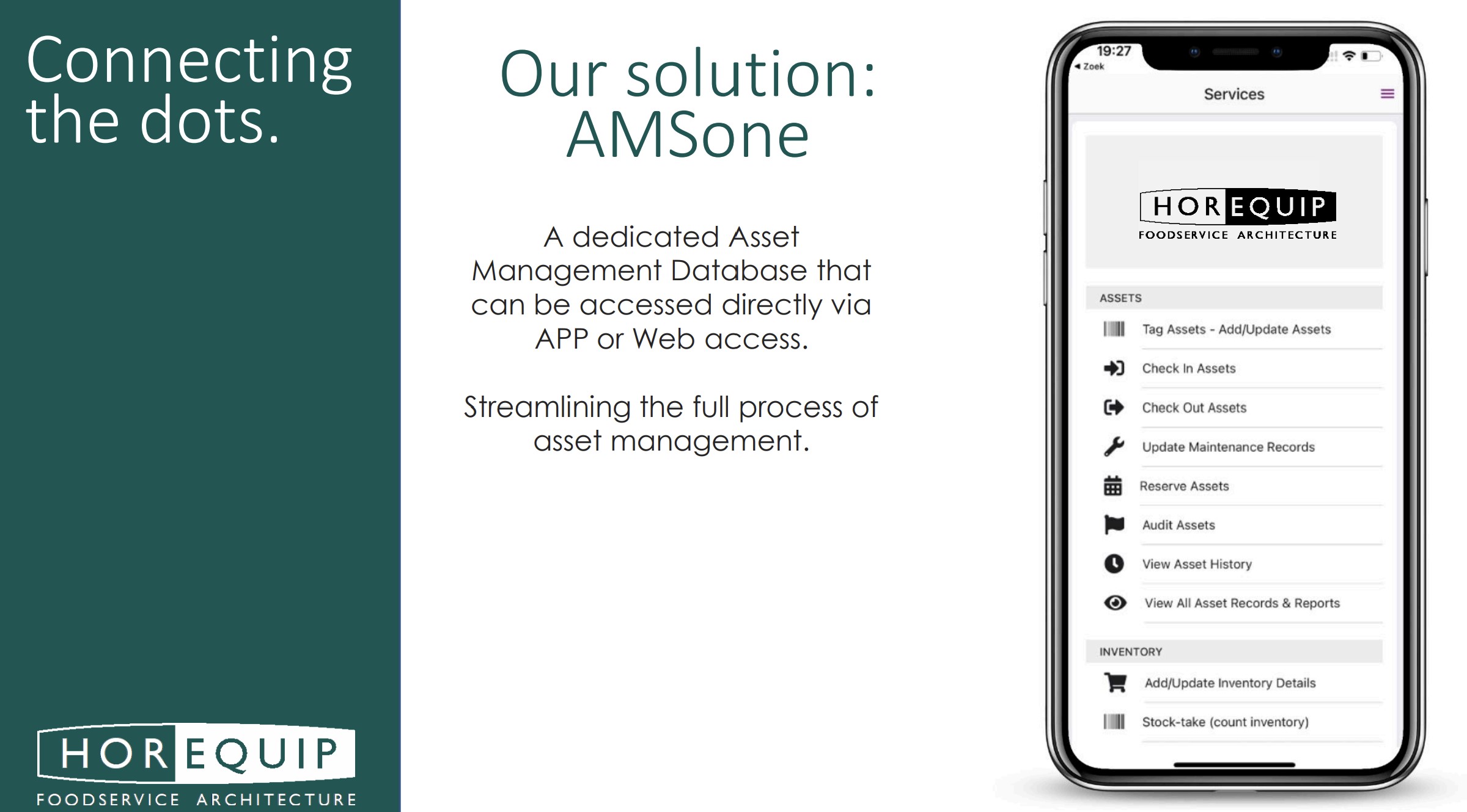 Bundeling van alle assetdata in cloud-based platform
