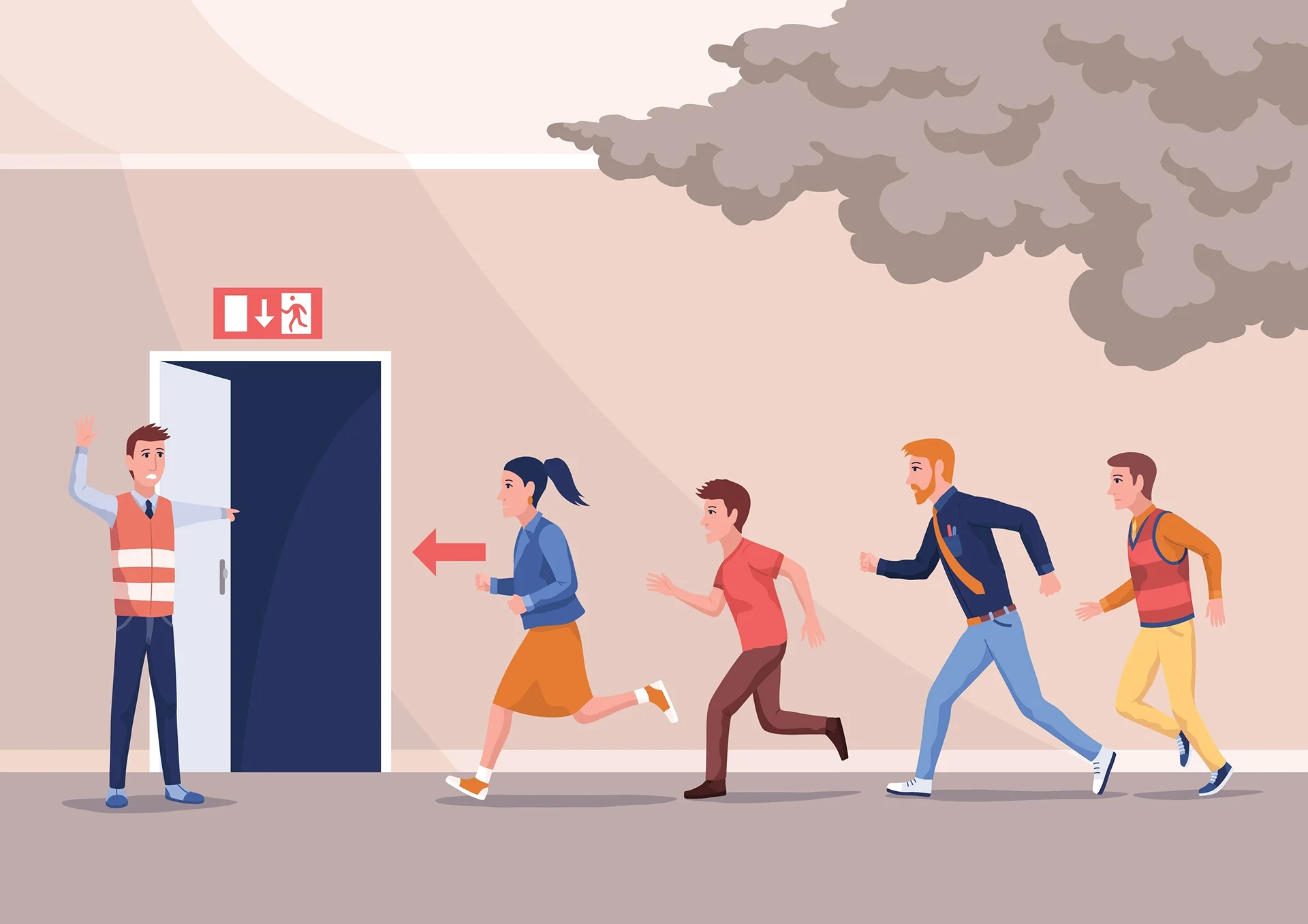 Tips voor de veiligste ontruiming van het kantoor